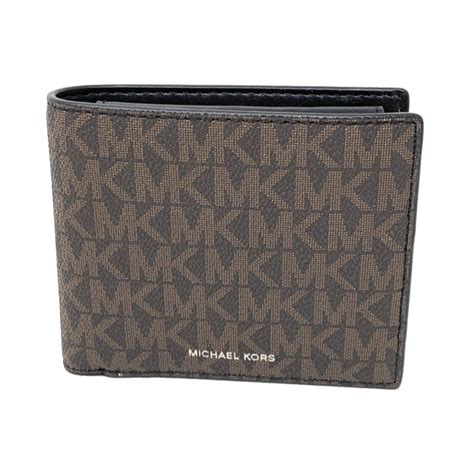 michael kors mens wallet with coin pocket|men's bifold wallets with photo.